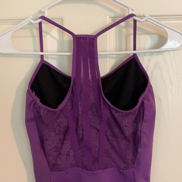 Purple leotard - Picture 2 of 3